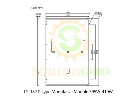 Residential And Commercial 395W Monocrystalline Silicon Panels