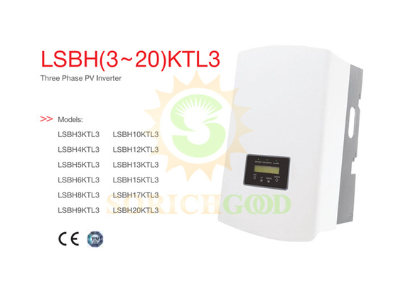 3KW To 20KW String Inverters 220V 230V 380V 400V 16A to 40A