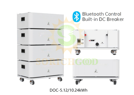 5.12KWh 10.24KWh Lithium Battery Long Term Storage Power Storage Brick