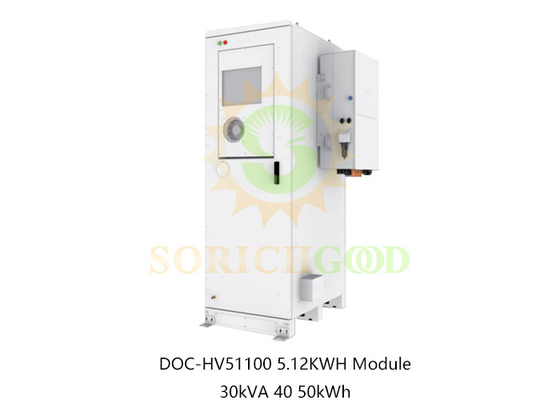 40.96kWh 51.2kWh Lithium Battery Storage For Commercial Industrial