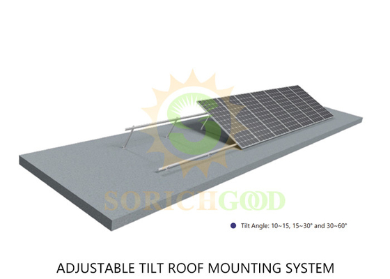 Anti Corrosion Aluminum Alloy Mounting Systems For Solar Panels