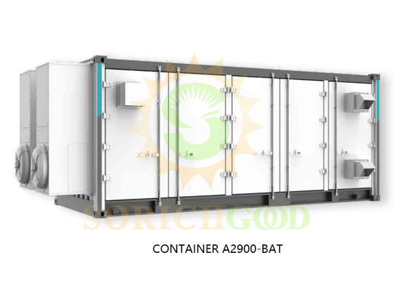 2963KWh 1218-1491 V High DC Voltage Range in Lithium Battery Storage for Large-Scale Energy Demands and Industrial Power