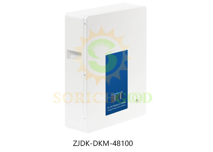 48V 51.2V 50Ah 100Ah 200Ah Lithium Battery Storage With Touch Monitor For Home Energy