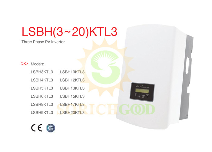 3KW To 20KW String Inverters 220V 230V 380V 400V 16A to 40A