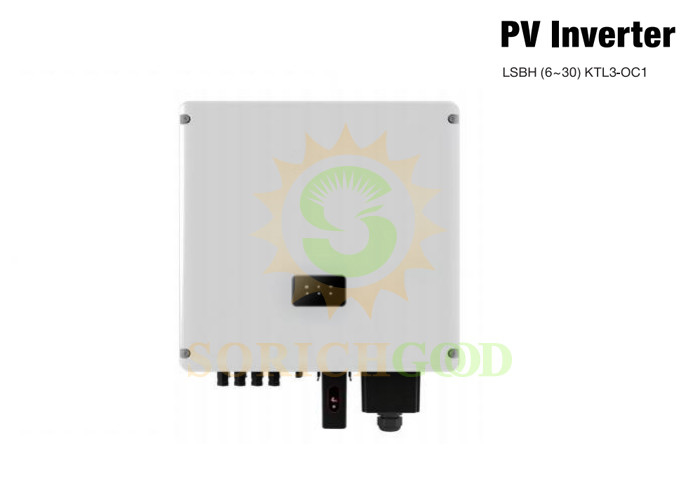 6-30KW Robust And Safe Grid Tie Inverters For Commercial And Industrial Applications