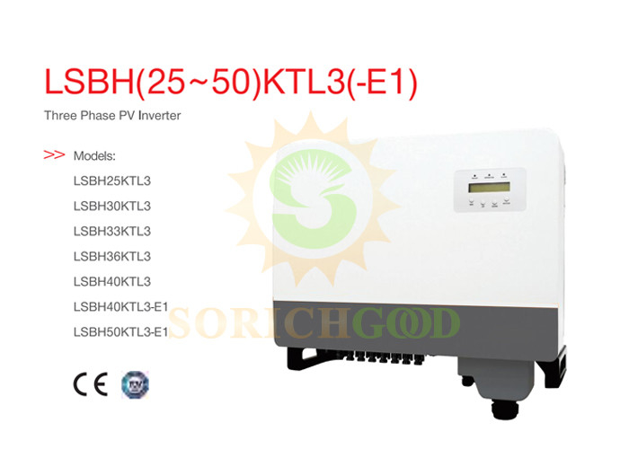25-50KW High Efficiency String Inverters For Remote PV System Optimization