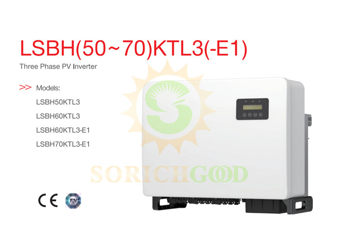 Industrial Solar Plants With 50kW 60kW 70kW Central Inverters 55kVA 66kVA 77kVA