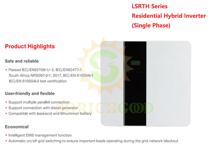 Backup Power Solutions LSRTH Series Hybrid Inverters For Essential Electrical Loads