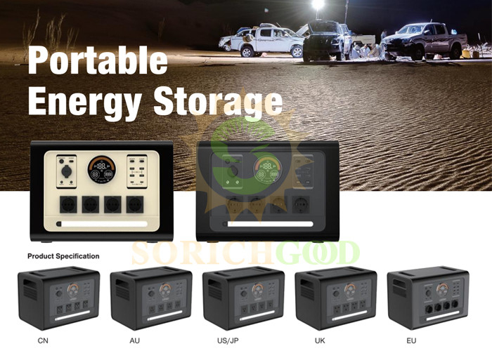 43.2V 2203Wh Portable Power Station With Lithium Battery Storage