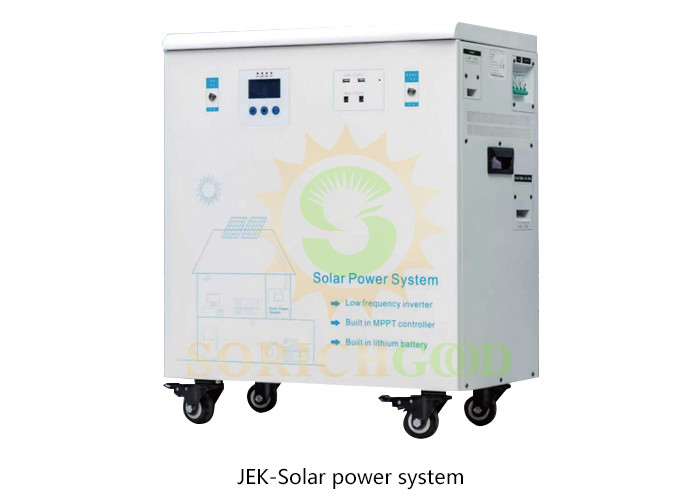 6000W Solar Energy Storage Solution With Integrated 60A MPPT Controller