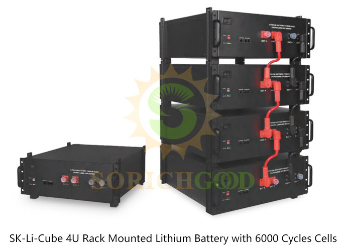 51.2V100Ah Scalable and Lithium Battery Storage for Off-Grid Solar Power Systems