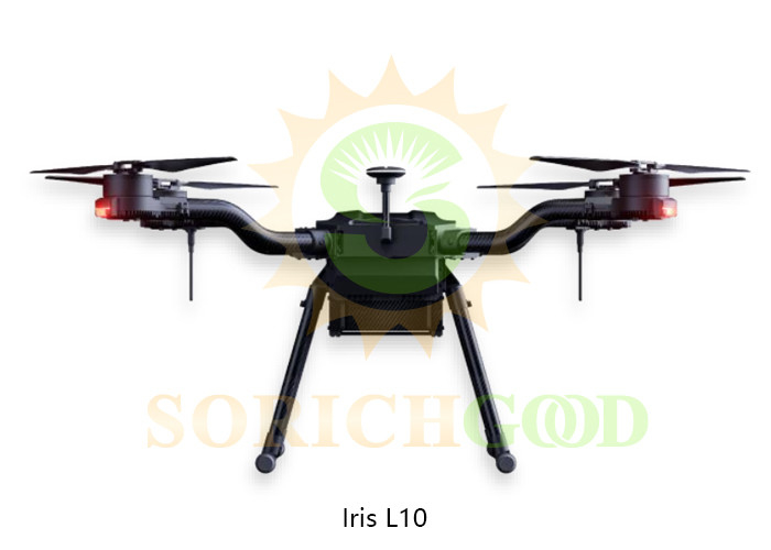 Intelligent Lithium Battery Powered Quadcopter Drone For Mission Equipment