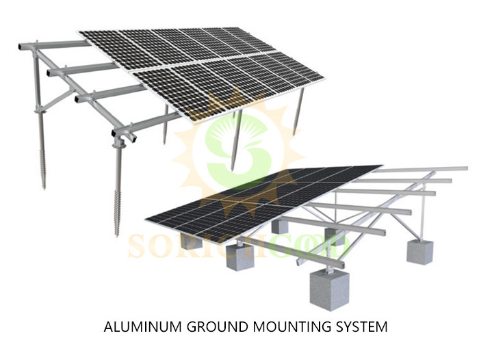 Aluminum Stainless Steel Solar Panel Mounting Bracket For Solar Energy