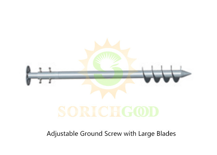 Versatile Galvanized Steel Mounting Systems for Solar Panel Ground Installation