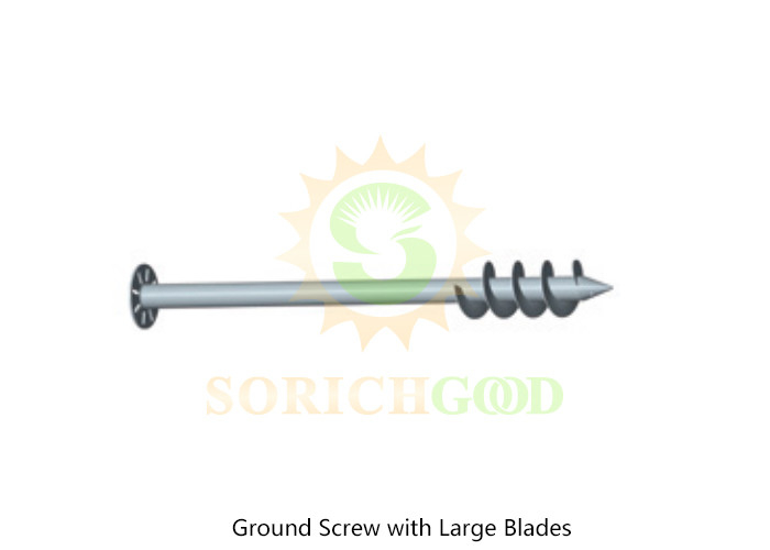 Versatile Galvanized Steel Mounting Systems for Solar Panel Ground Installation